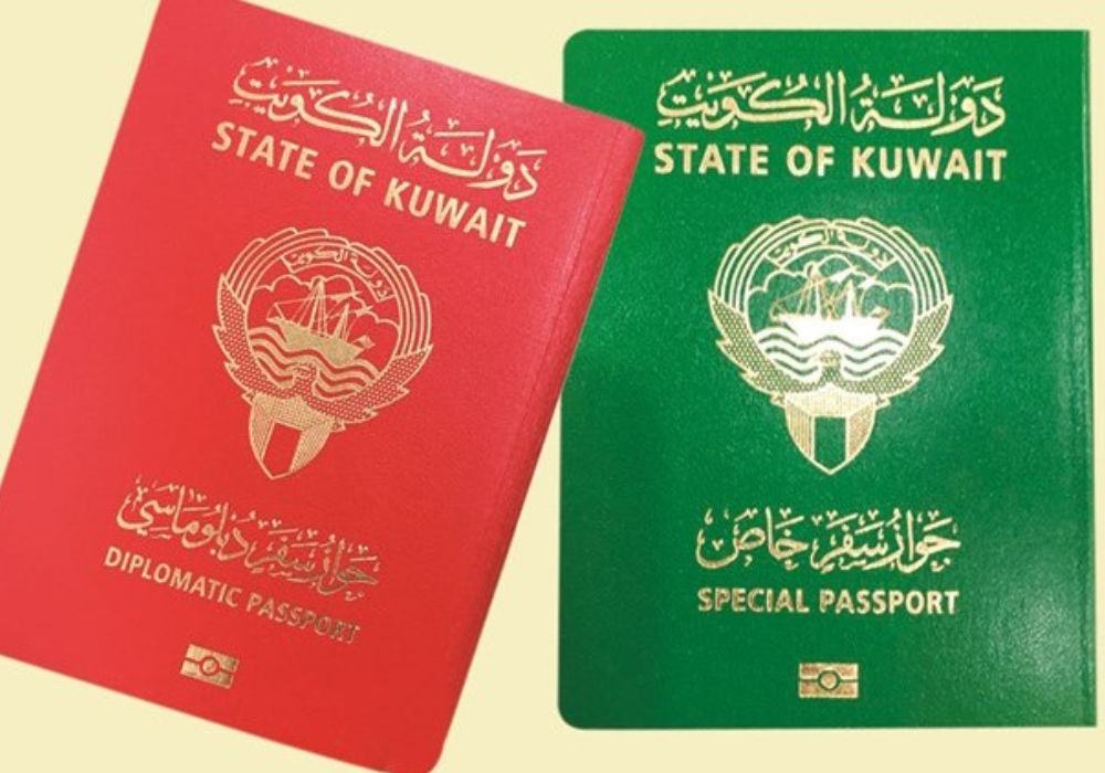 الفئات المستحقة للجواز الدبلوماسي في الكويت