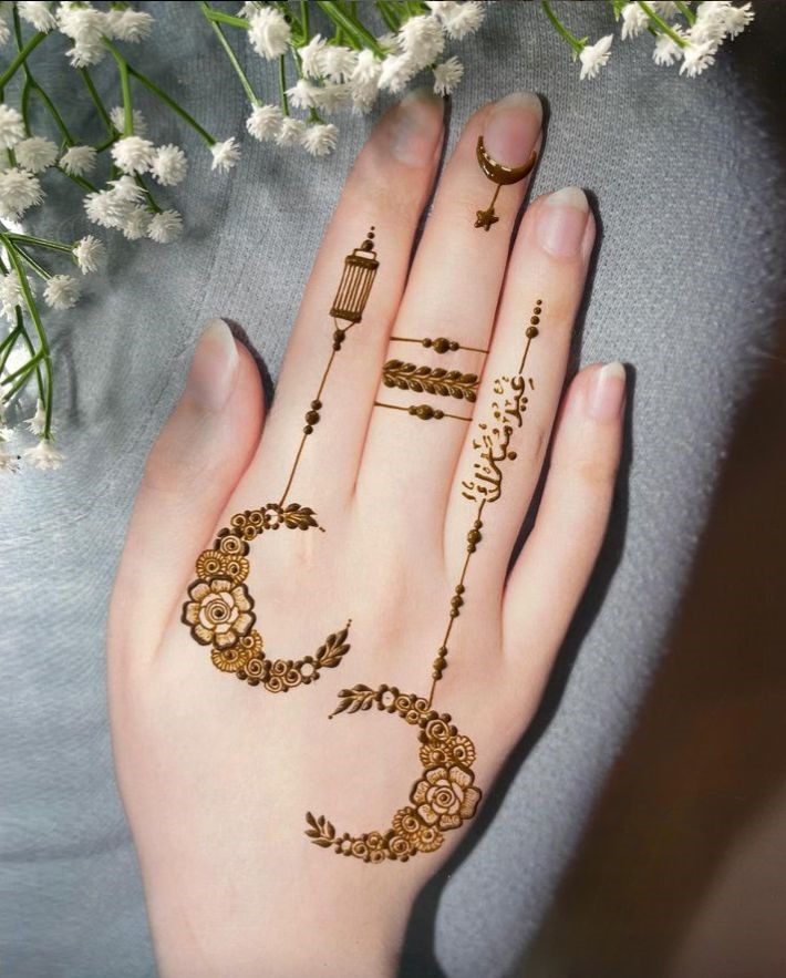 صور نقش حناء خليجي اماراتي