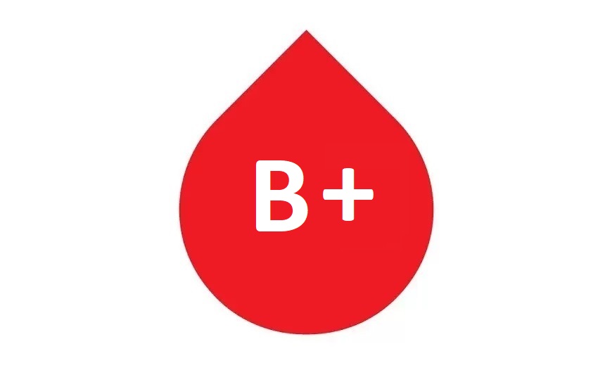 مميزات وعيوب فصيلة الدم b+